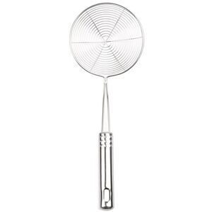 Utensil Stainless Steel Mesh Strainer Ladle Skimmer Fry Spoon Basket 4.7Inch